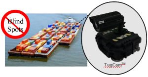 TugCam on Barge - Eliminate Blind Spots