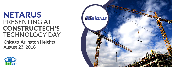 Netarus’ CEO to Present at Constructech in Chicago – August 23, 2018